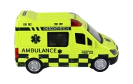 Zdalnie Sterowany Żółty Ambulans Ze Światłami