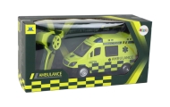 Zdalnie Sterowany Żółty Ambulans Ze Światłami