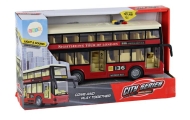 Dviejų aukštų miesto autobusas Šviesos skamba raudonai 1:16