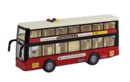 Double Decker City Bus Lights Sounds Red 1:16