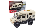Off-Road Vehicle Police Gray Opening Door Sound Light