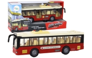 Miesto autobusas apšvietimas garsai 1:16 raudonas