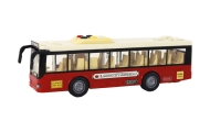 Battery Powered Bus Lights Sounds Red City 1:16