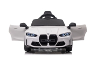 Elektromobilis BMW M4, White-Elektromobiliai vaikams, Mašinos-e-vaikas