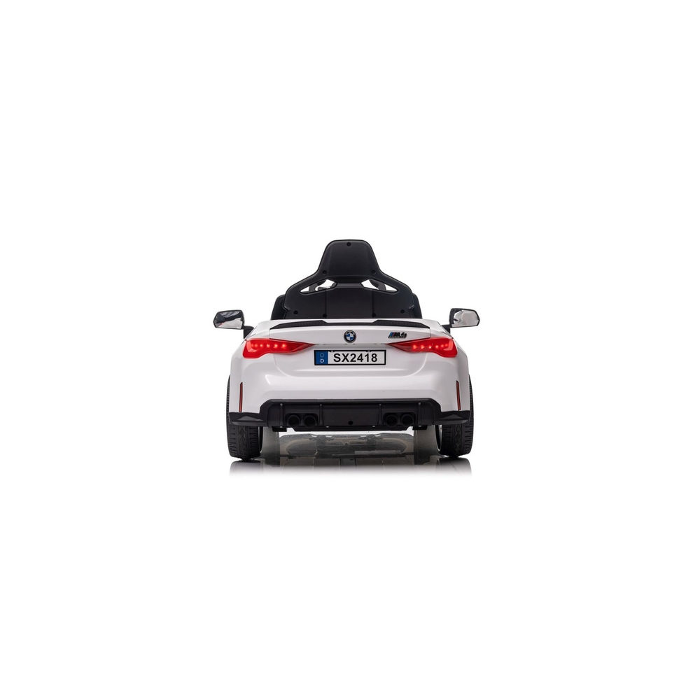 Elektromobilis BMW M4, White-Elektromobiliai vaikams, Mašinos-e-vaikas