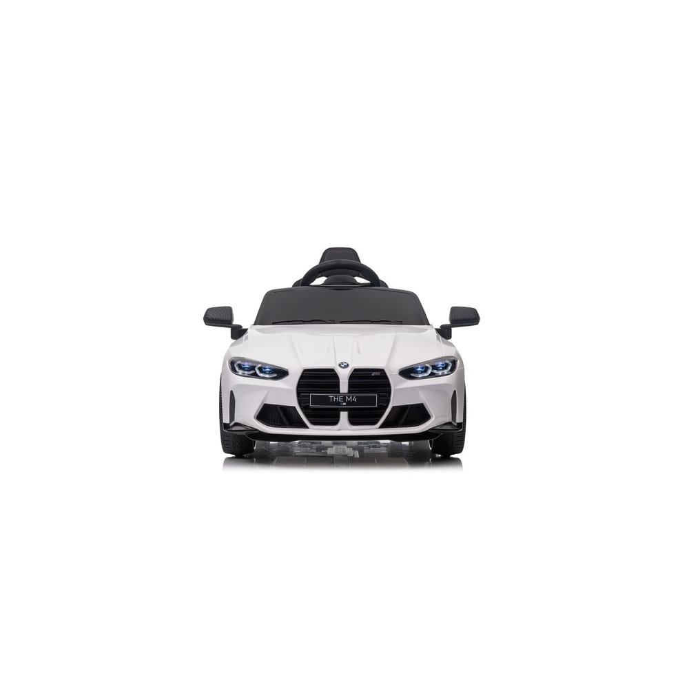 Elektromobilis BMW M4, White-Elektromobiliai vaikams, Mašinos-e-vaikas
