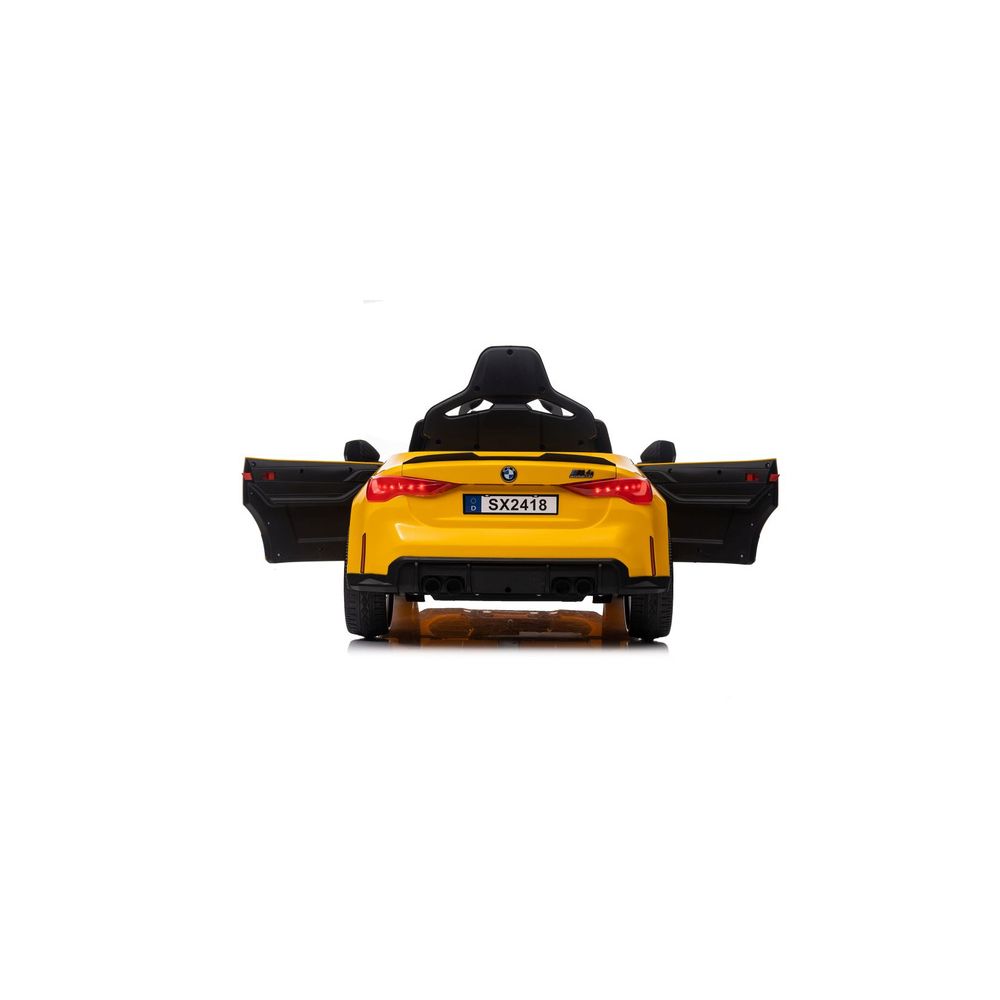 Auto Na Akumulator Bmw M4 Zółte