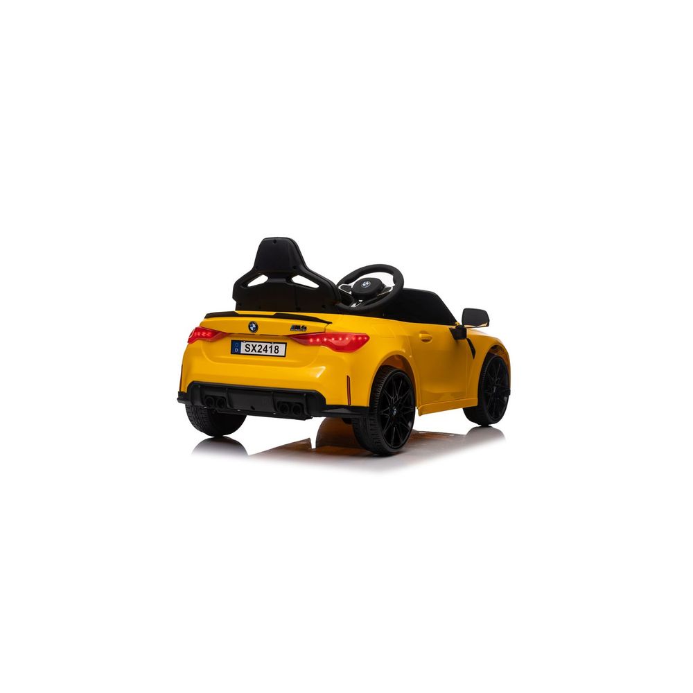 Auto Na Akumulator Bmw M4 Zółte