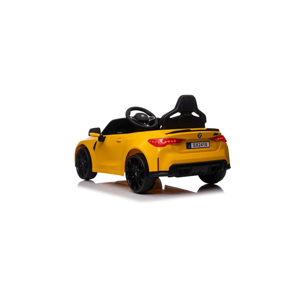Auto Na Akumulator Bmw M4 Zółte