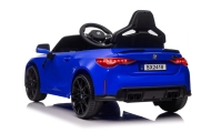 Elektromobilis BMW M4, lakuotas mėlynas-Elektromobiliai vaikams, Mašinos-e-vaikas