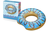 Koło Do Pływania Donut Pączek Niebieski 107 cm Bestway 36118