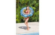 Koło Do Pływania Donut Pączek Niebieski 107 cm Bestway 36118