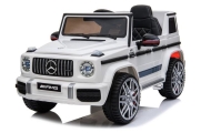 Elektromobilis Mercedes G63 BBH-0003, White-Elektromobiliai vaikams, Visureigiai-e-vaikas