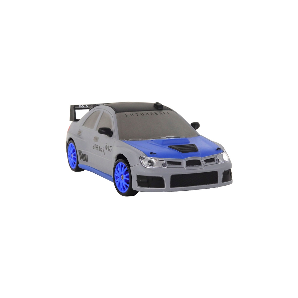 Nuotoliniu būdu valdomas R/C sportinis automobilis 1:24 Pilka spalva Keičiami ratai