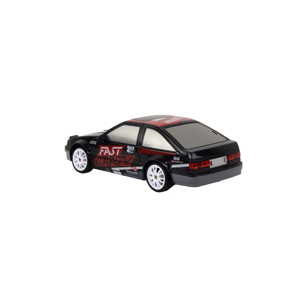 Nuotoliniu būdu valdomas R/C sportinis automobilis 1:24 Juodi keičiami ratai