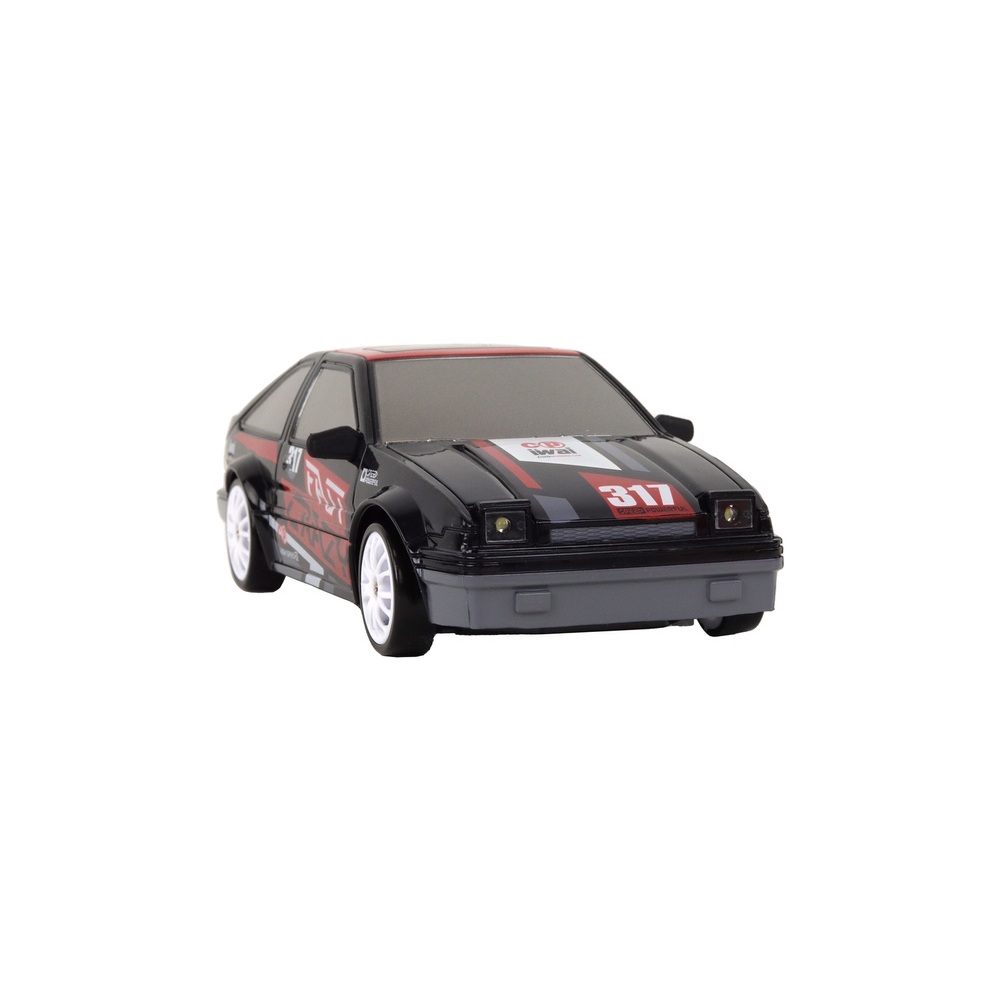 Nuotoliniu būdu valdomas R/C sportinis automobilis 1:24 Juodi keičiami ratai