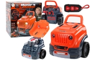 Warsztat Silnik Auto Do Rozkręcania Zestaw Majsterkowicza Pomarańczowy