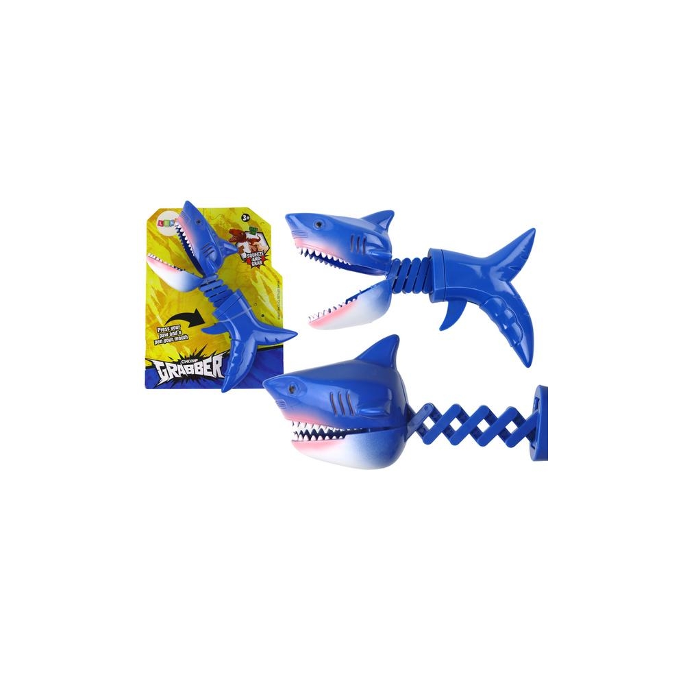 Shark Catcher Bite Toy Spring Blue