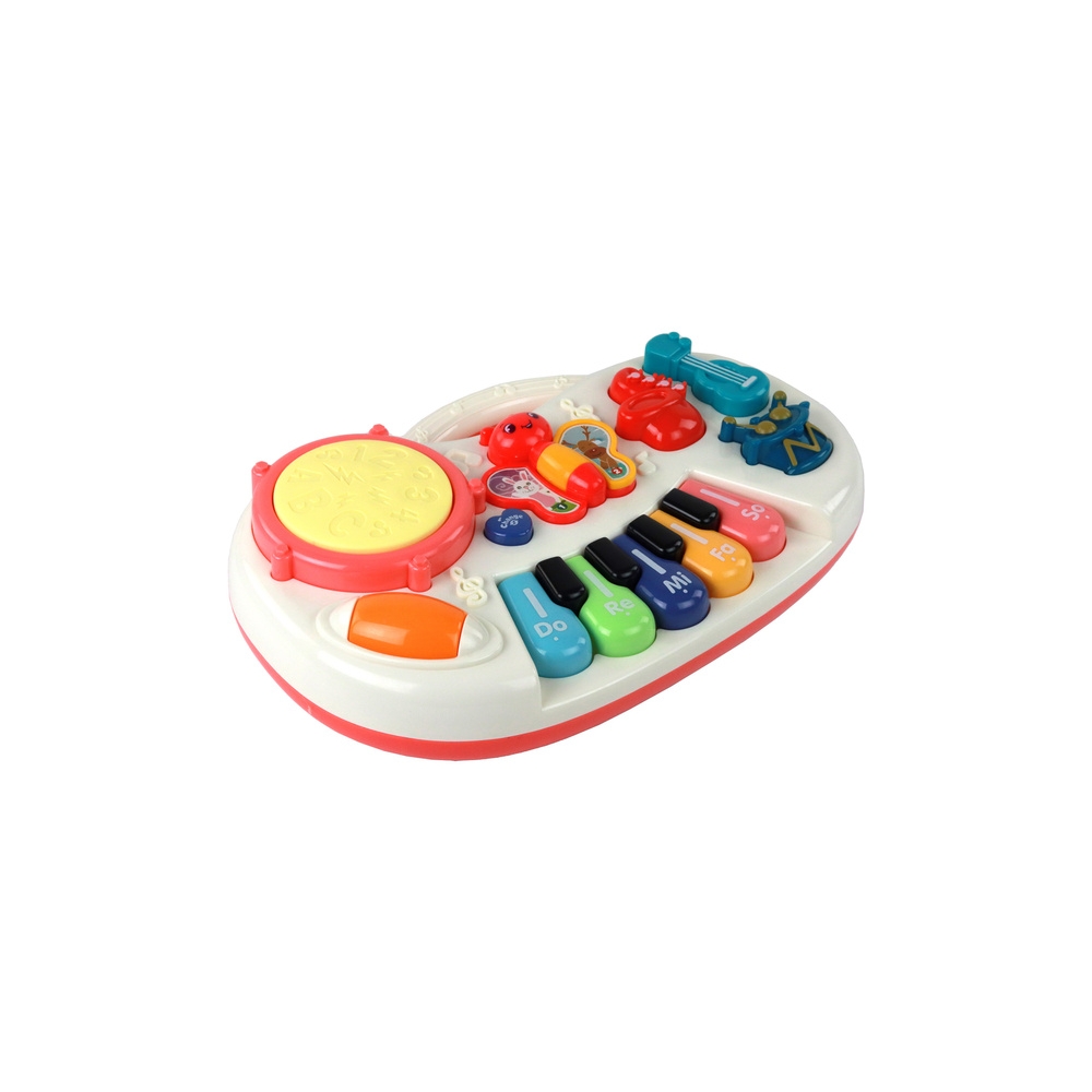 Educational Piano Keys Instruments Butterflies Educational Music Panel