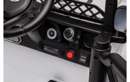 Elektromobilis Toyota FJ 4x4, White-Elektromobiliai vaikams, Visureigiai-e-vaikas