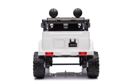 Elektromobilis Toyota FJ 4x4, White-Elektromobiliai vaikams, Visureigiai-e-vaikas