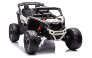 Elektrinis Buggy Can-am DK-CA003, White-Elektromobiliai vaikams, Keturračiai ir bagiai-e-vaikas