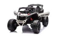 Elektrinis Buggy Can-am DK-CA003, White-Elektromobiliai vaikams, Keturračiai ir bagiai-e-vaikas