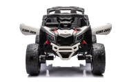 Elektrinis Buggy Can-am DK-CA003, White-Elektromobiliai vaikams, Keturračiai ir bagiai-e-vaikas