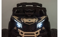Elektrinis Buggy Can-am DK-CA003, Khaki-Elektromobiliai vaikams, Keturračiai ir bagiai-e-vaikas