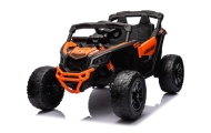 Elektrinis Buggy Can-am DK-CA003 MP4, lakuotas oranžinis-Elektromobiliai vaikams, Keturračiai ir bagiai-e-vaikas