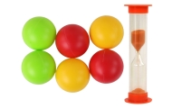 Arcade Game Throwing a Ball at a Jelonek Target