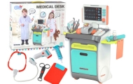 Mažasis gydytojo rinkinys Medicininis vežimėlis EKG EKG rentgeno priedai