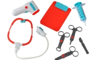 Little Doctor Set Medical Trolley X-ray ECG Accessories