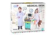 Mažasis gydytojo rinkinys Medicininis vežimėlis EKG EKG rentgeno priedai