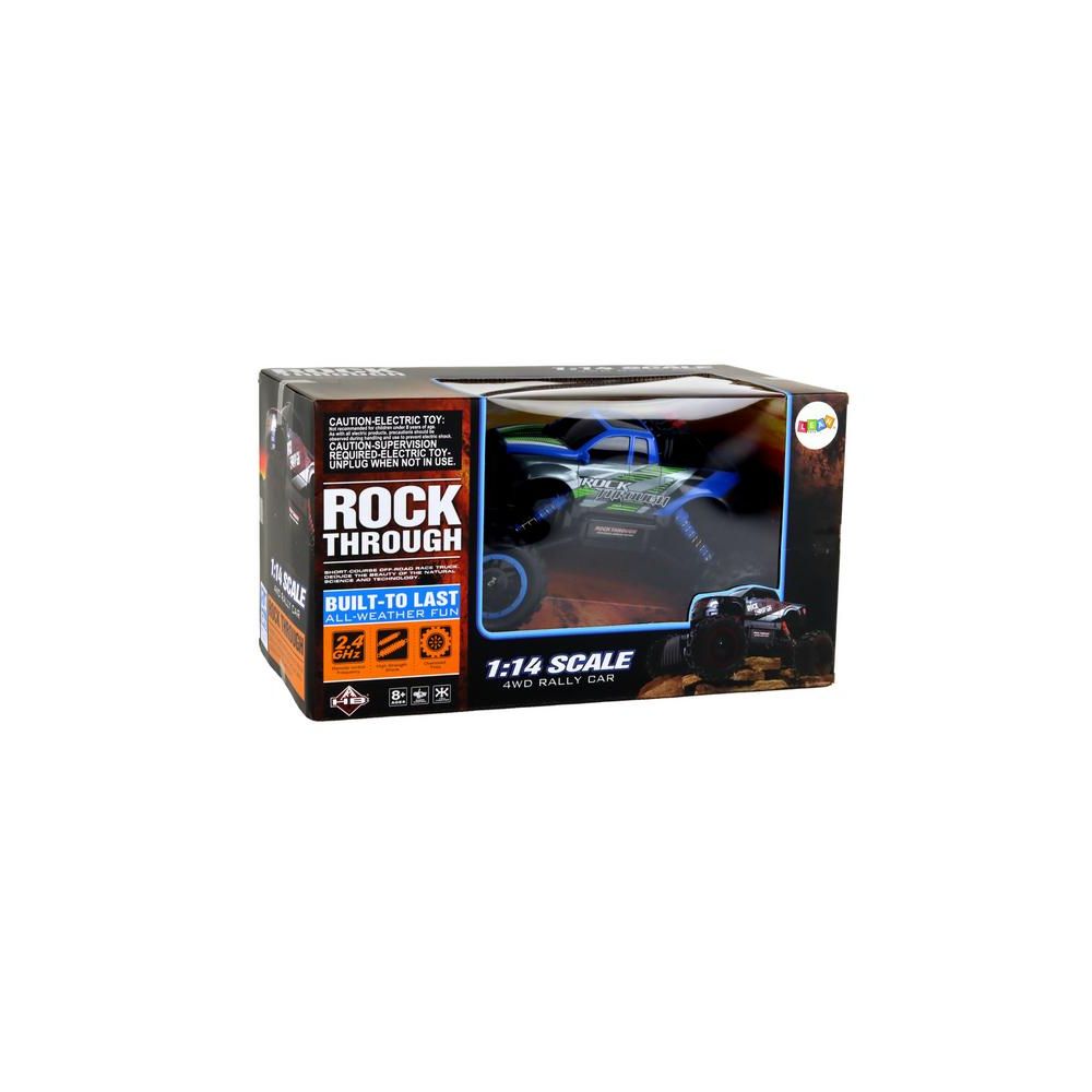 Auto Terenowe Zdalnie Sterowane RC 1:14 2.4G Niebieskie
