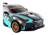 Didelis nuotoliniu būdu valdomas sportinis automobilis 1:10 turkio juodos spalvos
