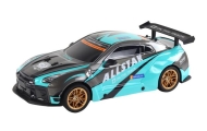 Didelis nuotoliniu būdu valdomas sportinis automobilis 1:10 turkio juodos spalvos