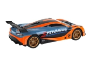Didelis nuotoliniu būdu valdomas sportinis automobilis 1:10 oranžinės spalvos