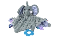 Elephant Plush Cuddly Toy Blanket Tubs Teether Rattle