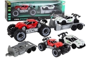 Visureigio ir sportinio automobilio rinkinys, raudonas