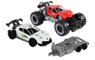 Visureigio ir sportinio automobilio rinkinys, raudonas