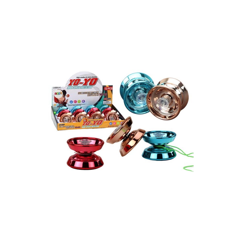 Yoyo Aluminium Classic Yoyo Mėlyna Auksinė Raudona