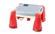 Interactive Educational Table Children's Panel Piano Space Red