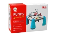 Interactive Educational Table Children's Panel Piano Space Red