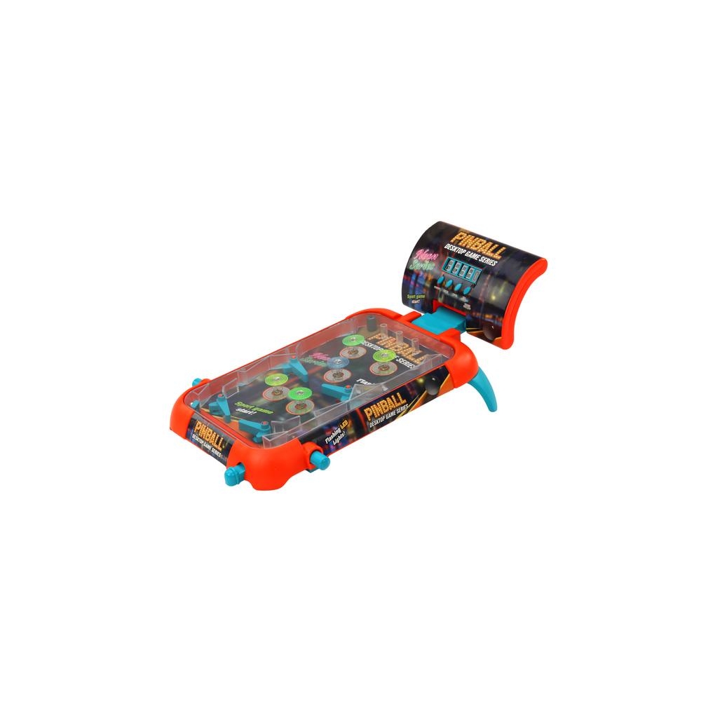 Pinball Arcade žaidimas LED šviesos garsai rezultatų suvestinė