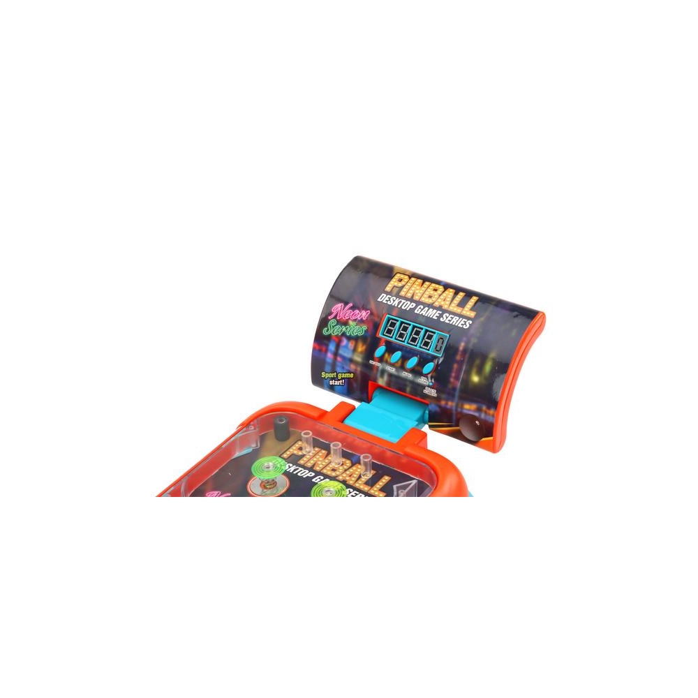 Pinball Arcade žaidimas LED šviesos garsai rezultatų suvestinė