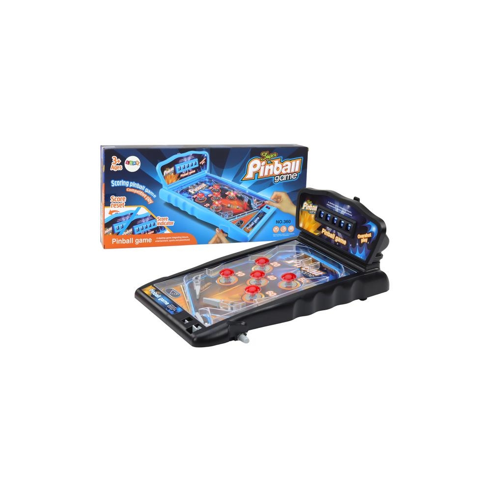Gra Zręcznościowa Pinball Światła Dźwięki Tablica Wyników