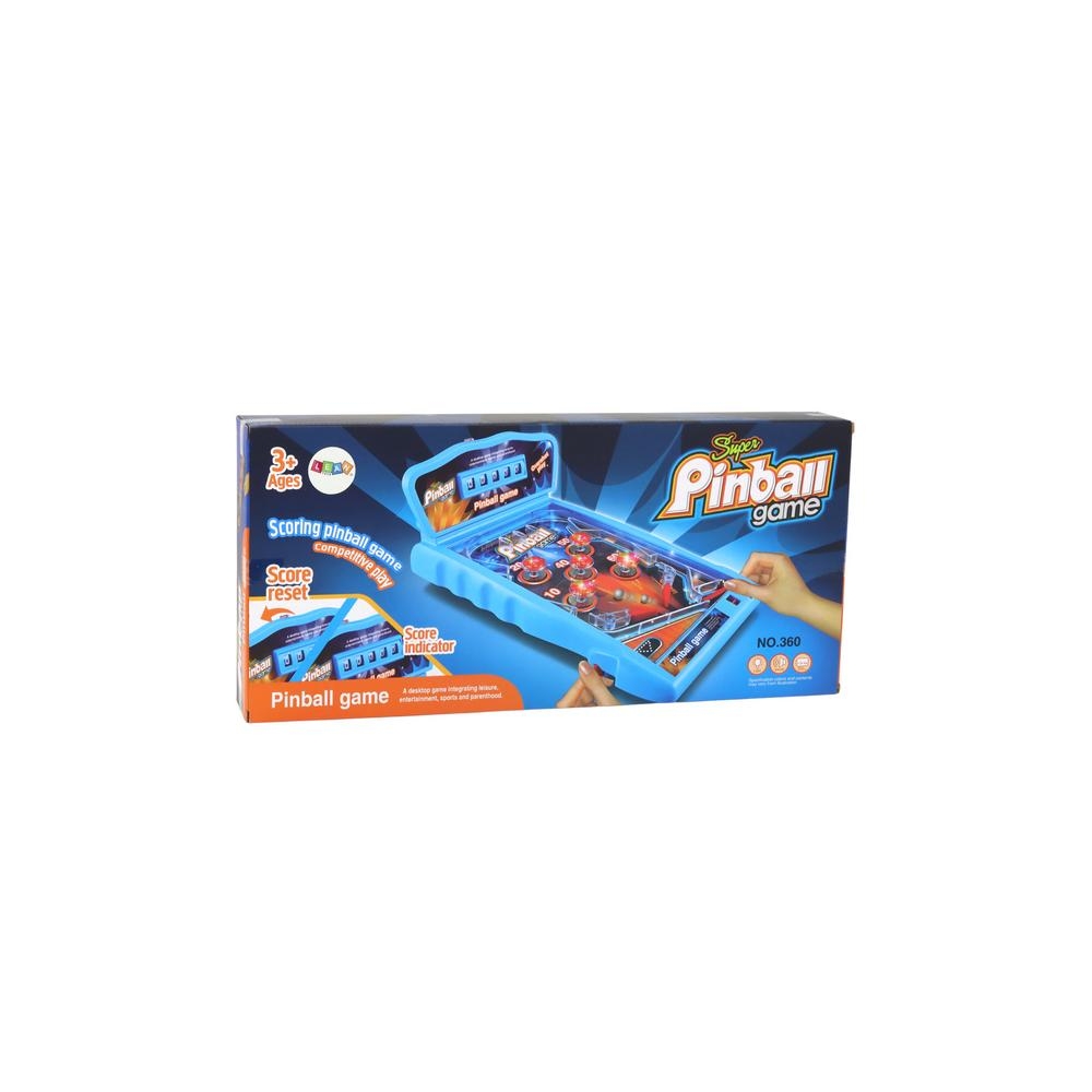 Gra Zręcznościowa Pinball Światła Dźwięki Tablica Wyników