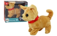 Plush Interactive Dog Animal Beige