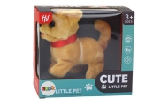 Plush Interactive Dog Animal Beige